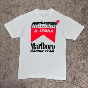 A.Senna Marlboro Mclaren Racing Team T-Shirt